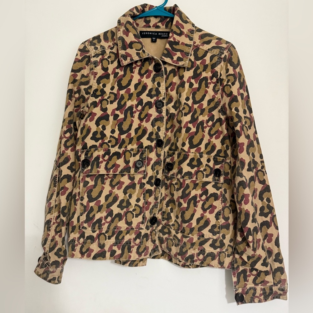 Veronica Beard Women's Multicolor Camo Jacket